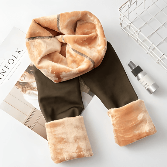 Vunene termo Hulahopke - boja noge