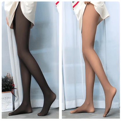 Vunene termo Hulahopke - boja noge